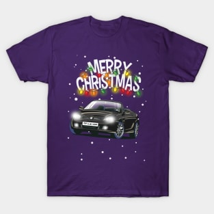 MG TF LE500 Christmas Jumper design T-Shirt